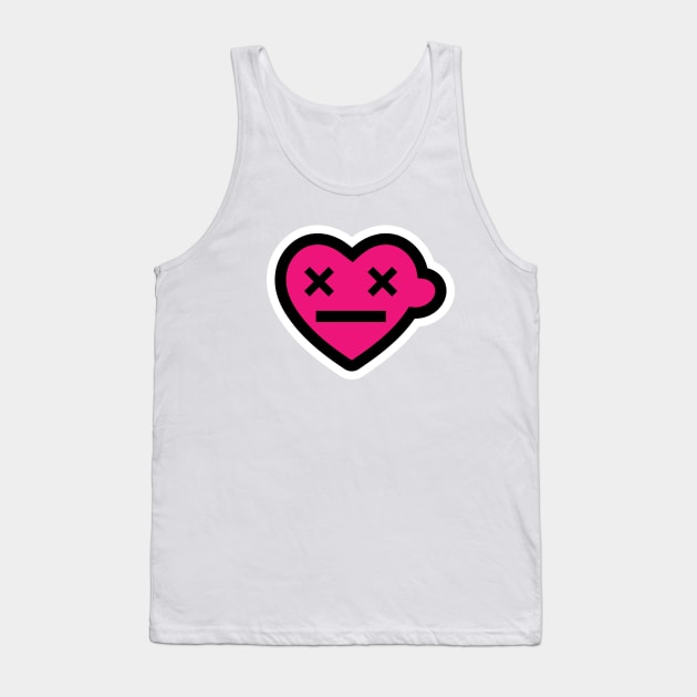 Dead Valentine Tank Top by unreynaldo